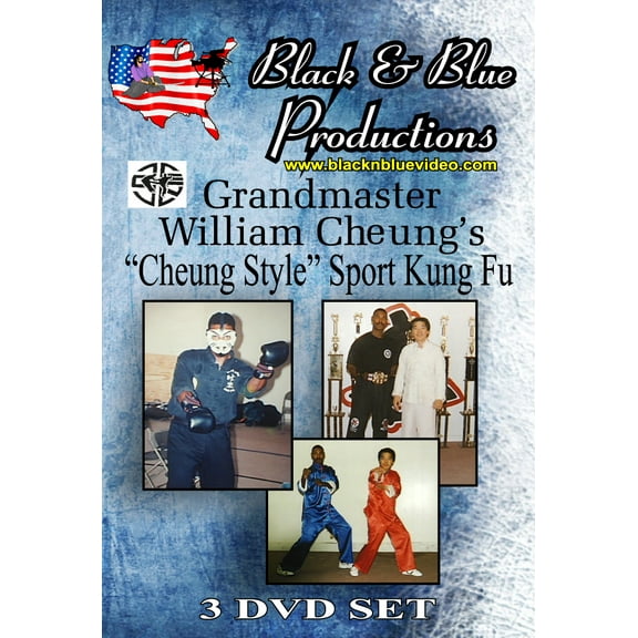3 DVD Set William Cheung Wing Chun Style Tournament & Full Contact - Anthony Arnett
