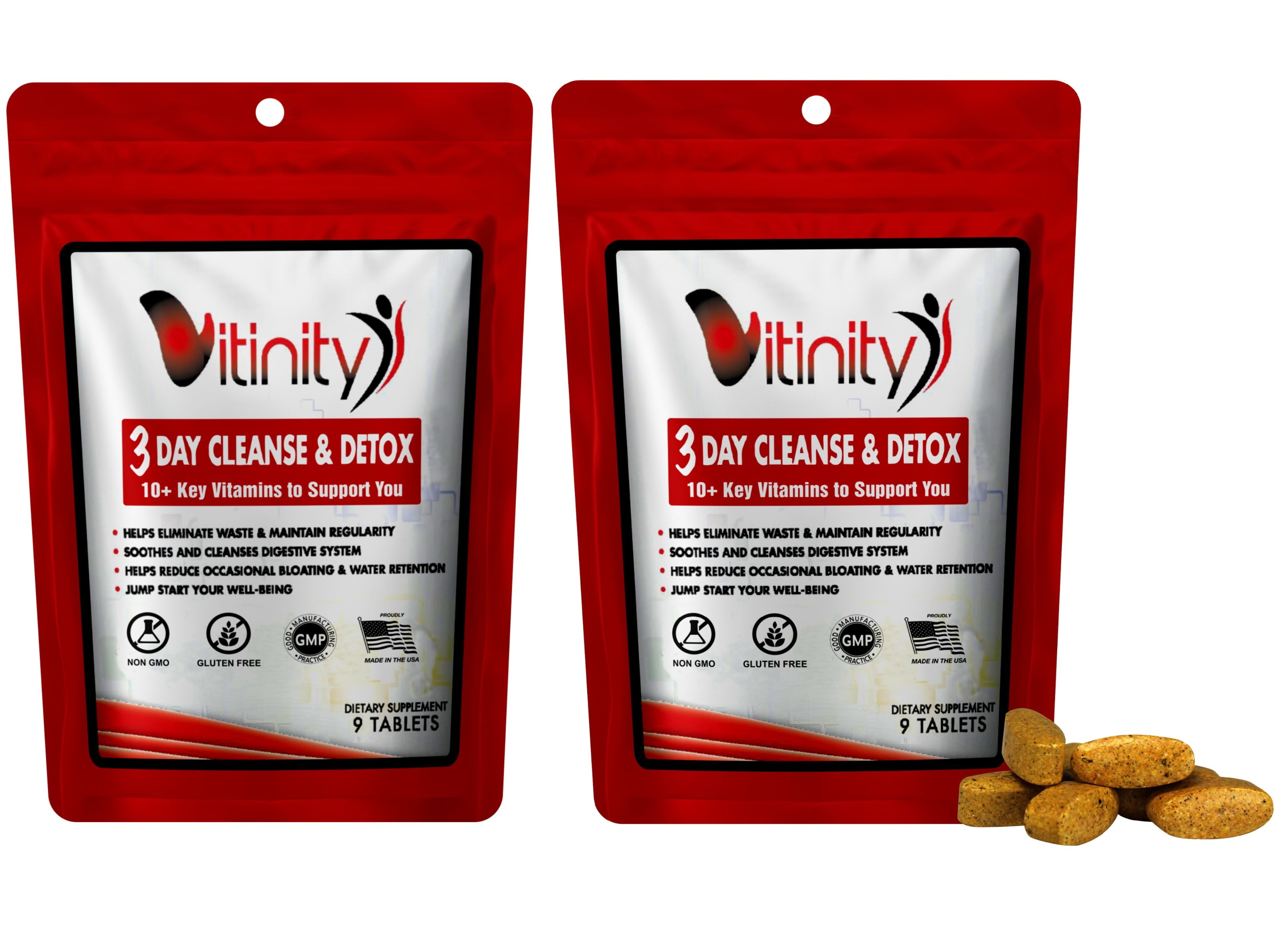 3 Day Detox Natural Whole Body Detox Pills Colon Cleanse for