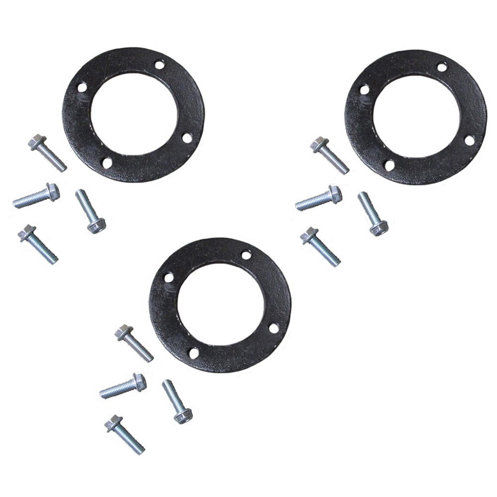 (3) Deck Spindle Repair Rings Kit Fits John Deere Mowers with 4 Hole