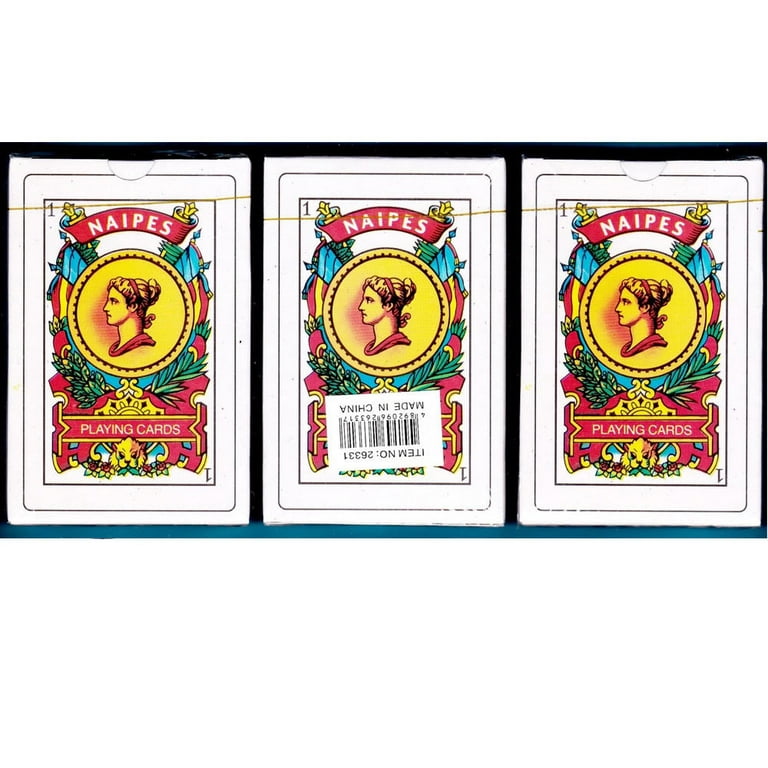3 Decks Spanish Playing Cards Baraja Espanola 50 Cards Naipes Tarot New  Sealed