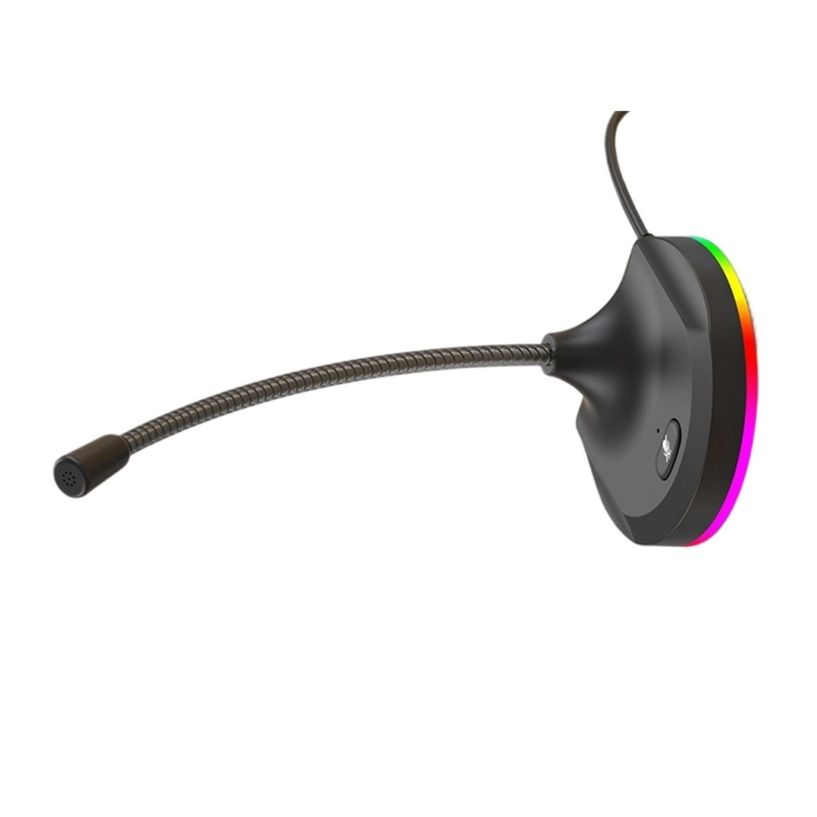 3. Desktop USB Microphone with Portable Stand, LED Lighting & Noise ...