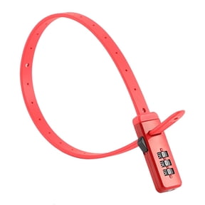 3 Digit Combination Bike Lock Nylon Cable Tie Lock For Road Mountain Bicycles Security Light Weight And Portable