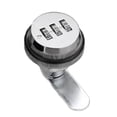 thumbnail image 1 of 3 Digit Combination Cam Lock 30mm Keyless Password Mailbox Cabinet Mechanical Locks for Door A, 1 of 7