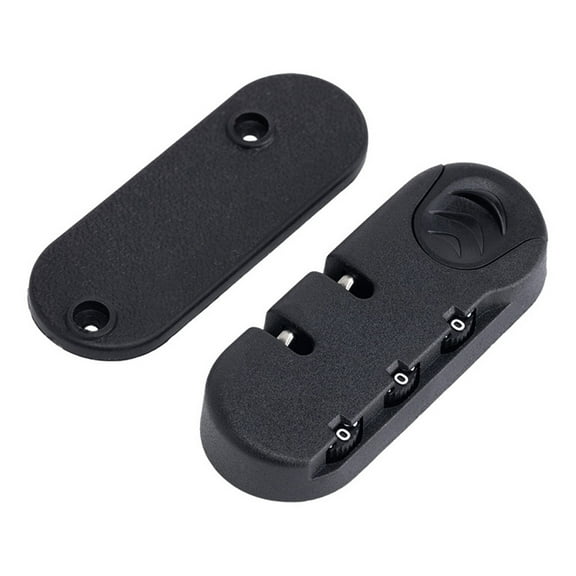 3 Digit Combination Padlock Accessories for Bags Lock Luggage Suitcase Travel Bag Code Lock Black Combination Iron Core Lock