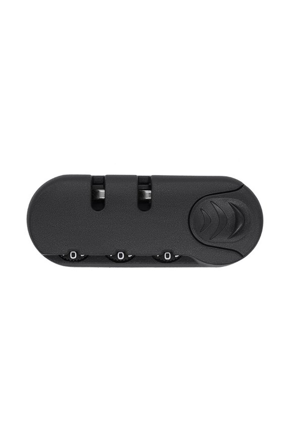 3 Digit Combination Padlock for Bags Lock Luggage Suitcase Travel Bag Code Lock Combination Iron Core Lock Black