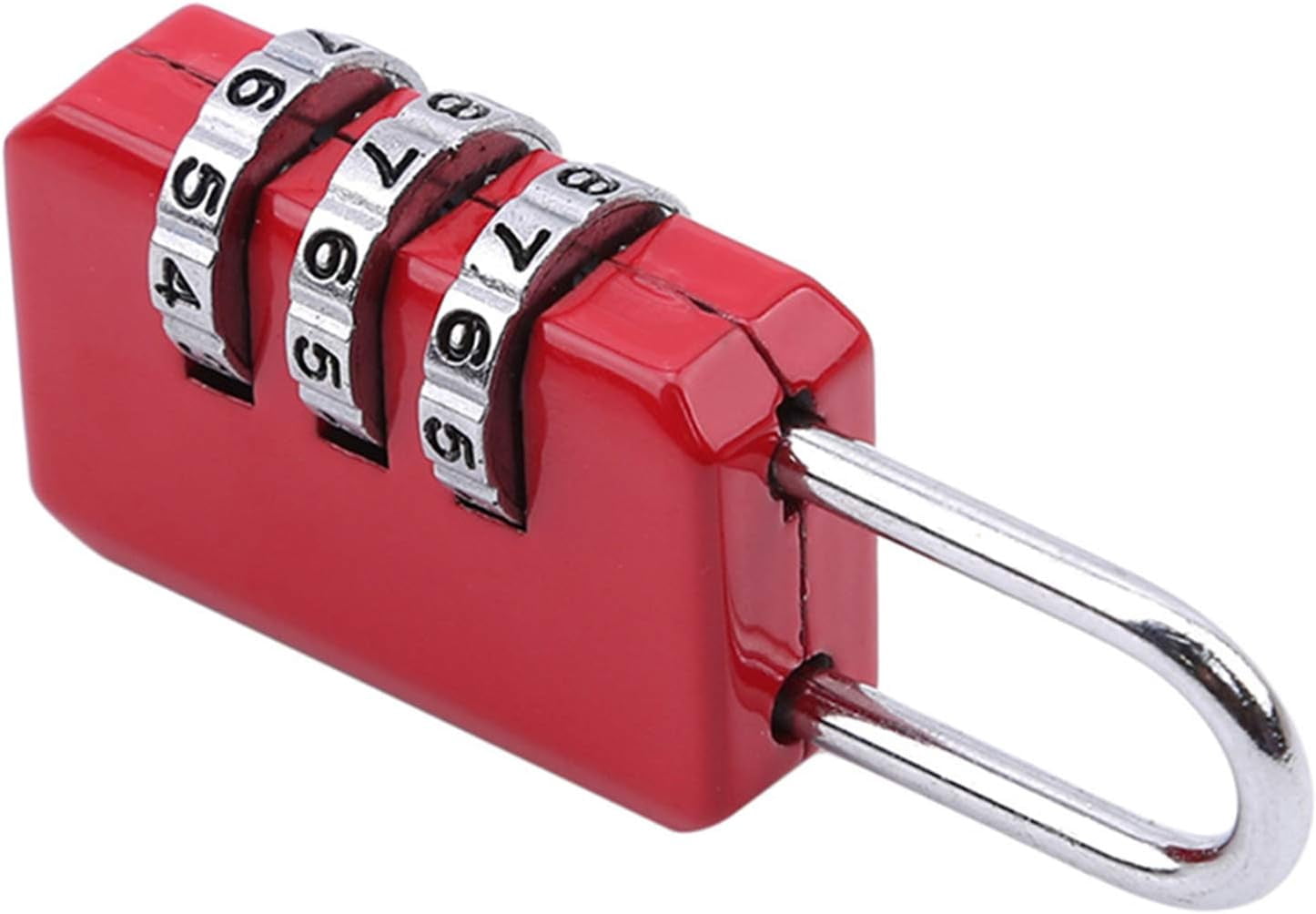Combination Code Padlock 3 Digit Dial Combination Code Lock Zinc Alloy Luggage Backpack Suitcase ...