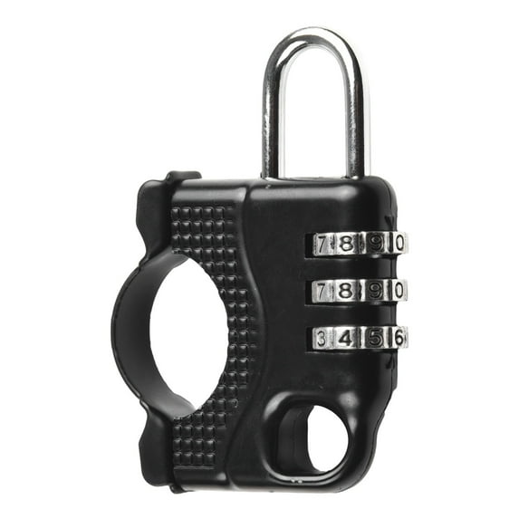 3 Digit Password Motorcycle Lock Anti-Theft Scooter Helmet Lock Accessories