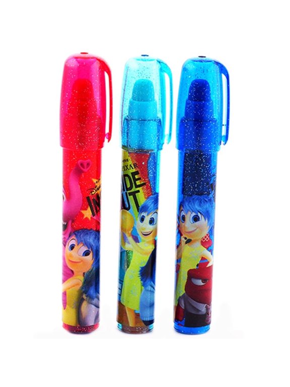 3 Disney Inside Out Erasers