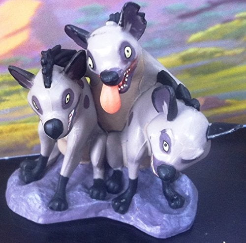 WORLD OF TOYS 3" Disney Lion King Hyena Banzai Ed & Shenzi Pvc Figure Cake Topper Style May Differ