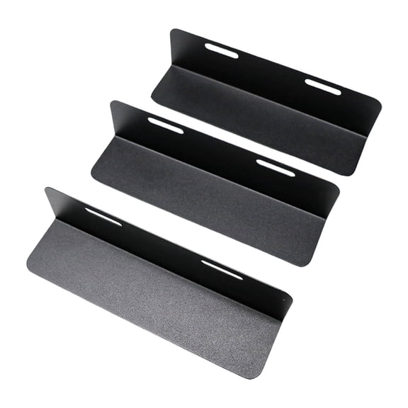 3 Divisions Vehicle Trunk Division Structure With Wide Tape Modifiable Against Slip Cargo Planner For Sedan Truck SUV Travel Rudiments