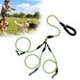 thumbnail image 1 of 3 Dog Leash No Tangle,2 Dog Leash No Tangle,Multi Dog Leash,Reflective Dog Leash Free Multi Pet Walking Ropewith Detachable, 1 of 9