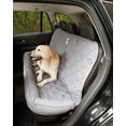 thumbnail image 1 of 3 Dog Pet Supply Quilted Fleece Lined Back Seat Cover for Pets with Headrest, 1 of 5
