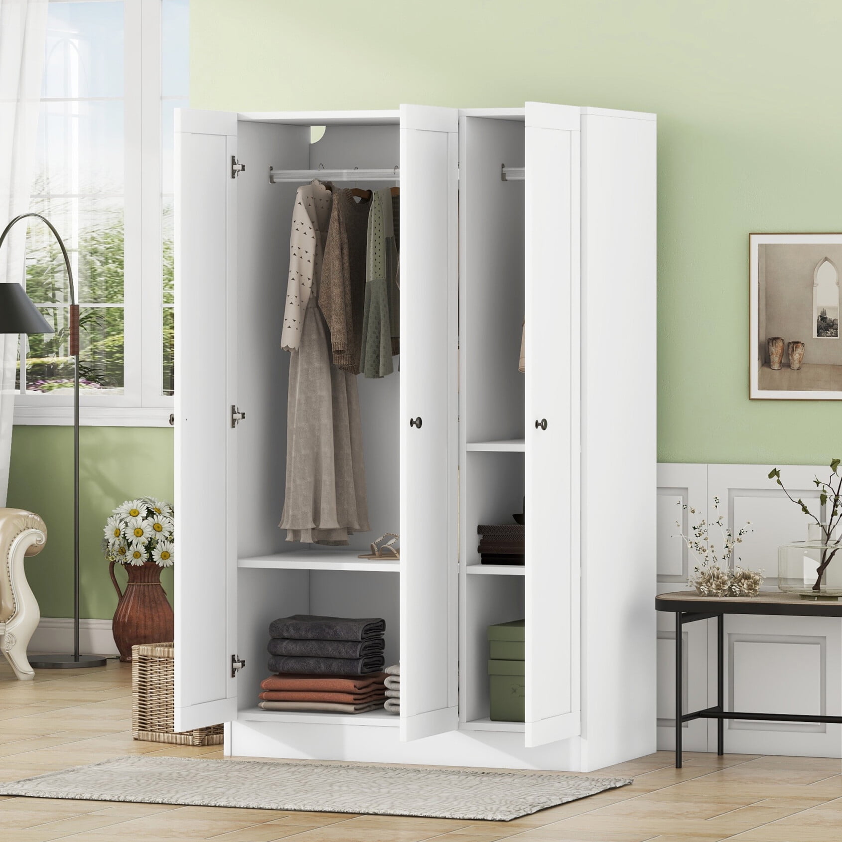 3-Door-Wardrobe-with-Shelves-