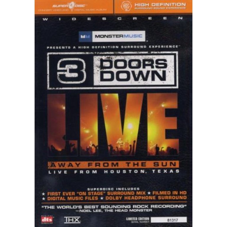 (未使用･未開封品)Live: Away From the Sun [DVD] Live: Away From the Sun [DVD](品) 【公式通販】