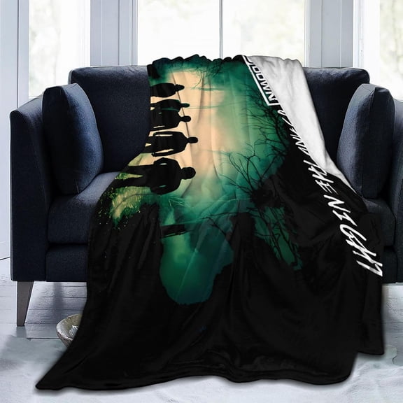 3 Doors Downs Blanket Throw Bedding Room Decor Flannel Blankets for Bed Sofa Warm Blankets 40"x30"