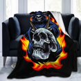 thumbnail image 1 of 3 Doors Downs Blanket Throw Bedding Room Decor Flannel Blankets for Bed Sofa Warm Blankets 40"x30", 1 of 6