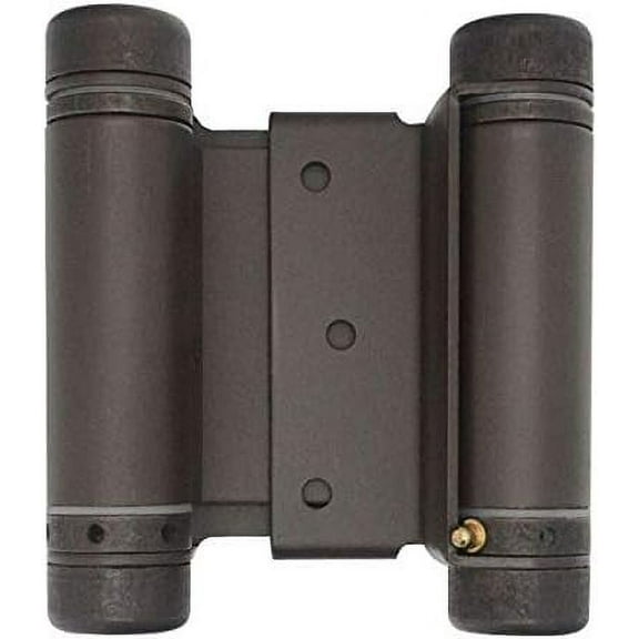 3" Double Action Spring Hinge for Saloon Doors | Heavy Duty Oil Rubbed Bronze Swinging Door Hinge, Commercial Grade - Qty 1 - Swinging Cafe Doors