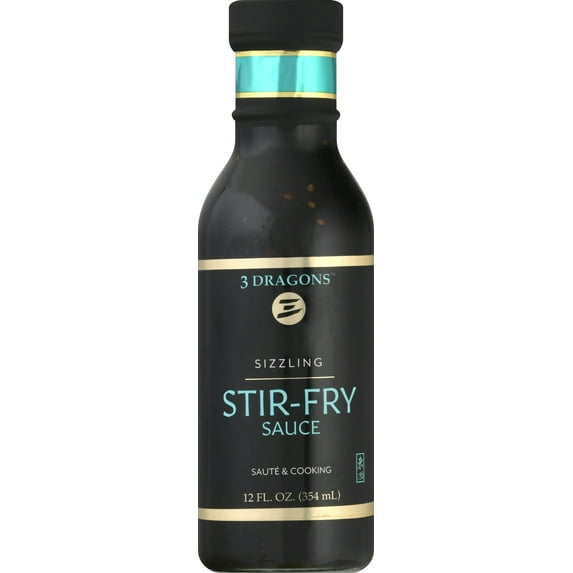 3 Dragons Sauce Sizzling Stir Fry 12 oz (Pack Of 6)