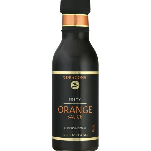 3 Dragons Zesty Orange Sauce 12 oz (Pack Of 6)