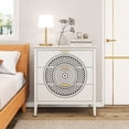 thumbnail image 1 of 3-Drawer Cabinet | Ideal for Entryway, Living Room & Bedroom Storage | High-Quality MDF with Manchurian Ash Veneer | Anti-Tipping Device for Safety, 1 of 3