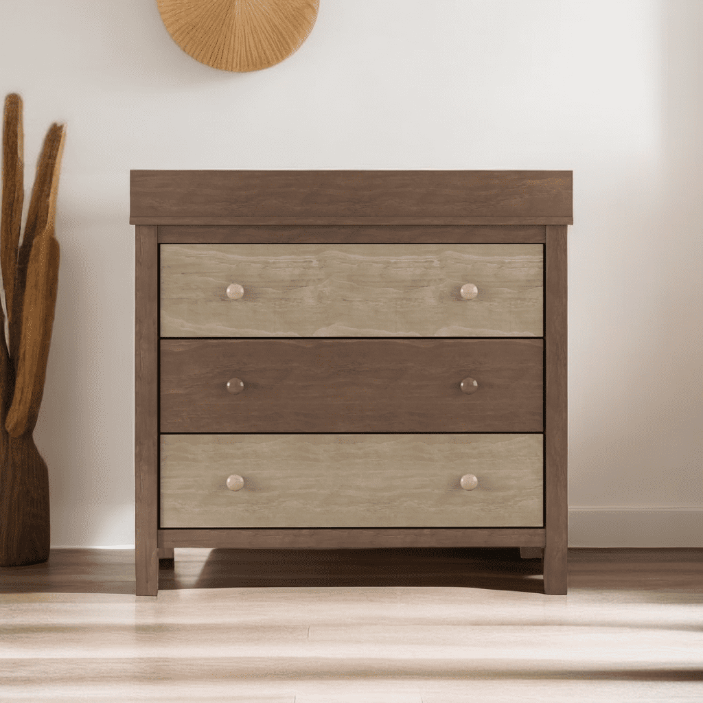 3-Drawer Changer Dresser with Removable Changing Tray - Walmart.com