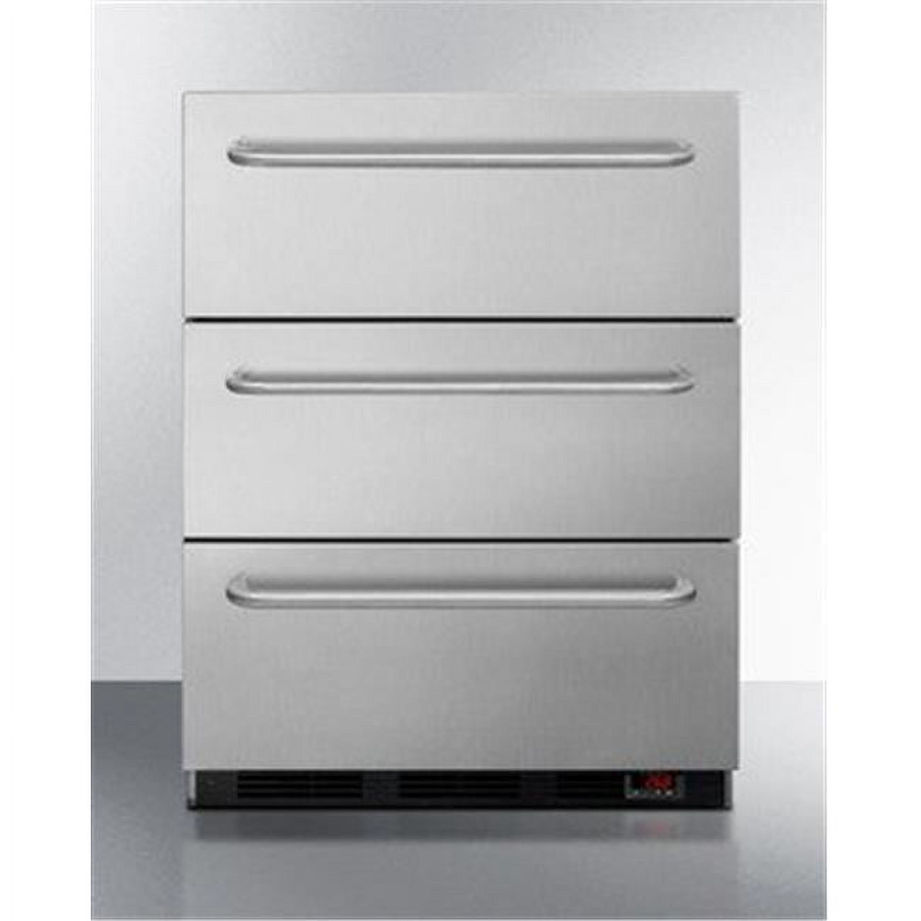 3 Drawer Manual Defrost, Under Counter Drawer Freezer for Replaces
