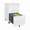thumbnail image 1 of 3-Drawer Metal File Cabinet with Lock, Heavy Duty Filing Cabinet for Letter/Legal/A4/F4 Documents –Vertical Storage Organizer for Home Office, 1 of 6