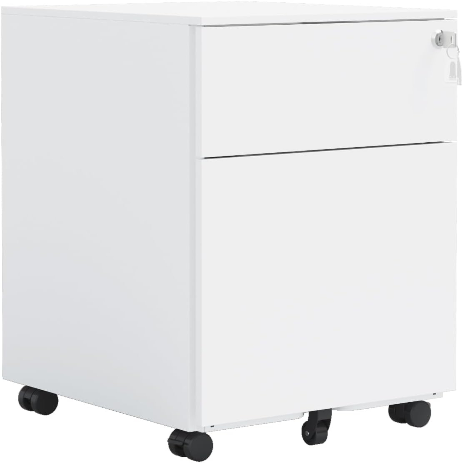 3Drawer Mobile File with Lock Filing for Legal/Letter