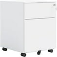 3Drawer Mobile File with Lock Filing for Legal/Letter