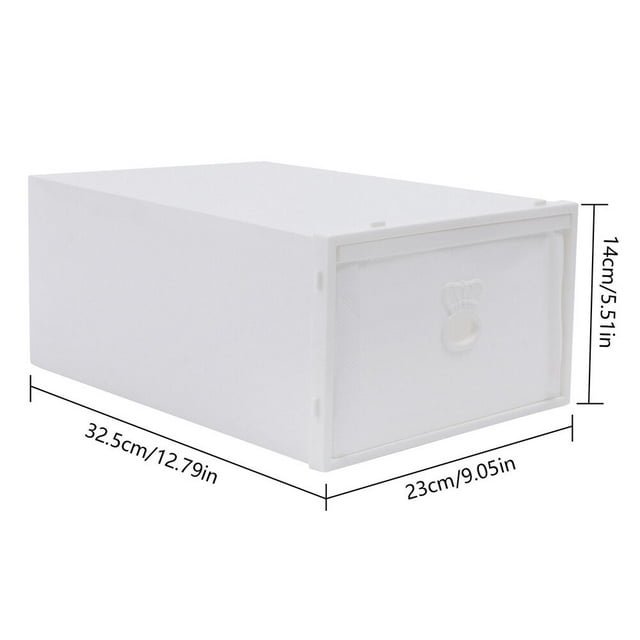3 Drawer Plastic Storage Bin Organizer Container Unit Boxes