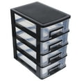 thumbnail image 1 of 3-Drawer Plastic Storage Cabinet for Home and Office, 1 of 5