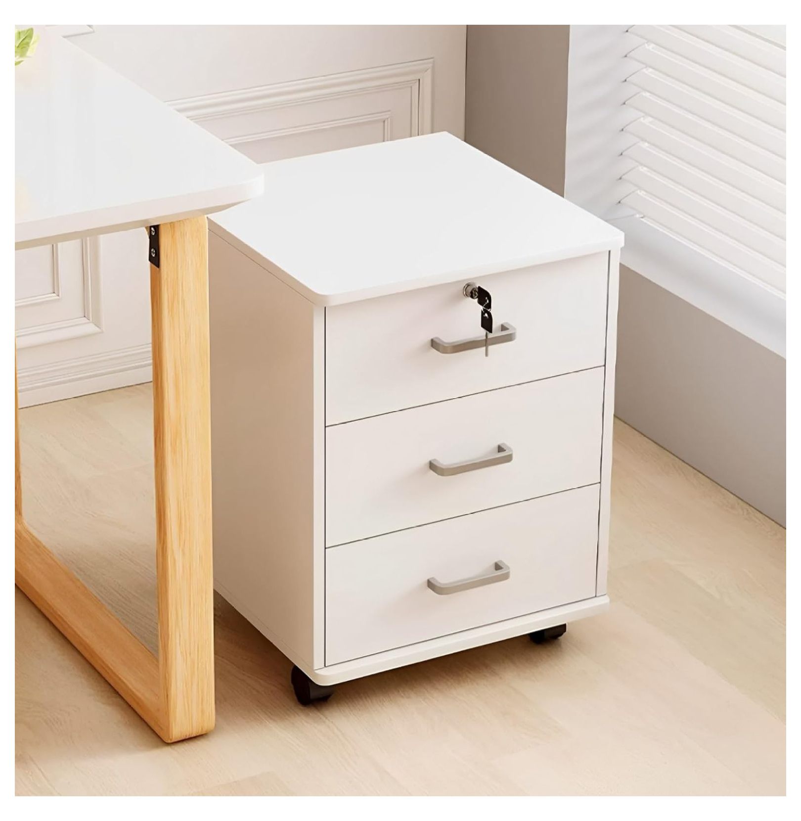 3Drawer Removable Office File Lockable ThreeDimensional File