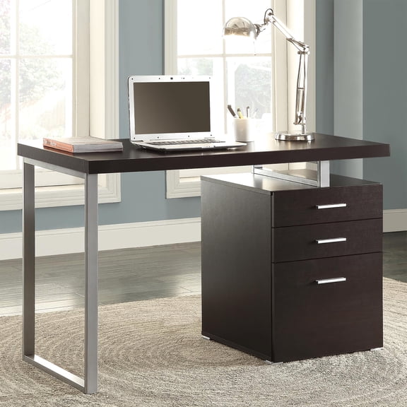 3-Drawer Reversible Design | Ideal for Home Office, Ensuring Tidy Workspace and Productivity