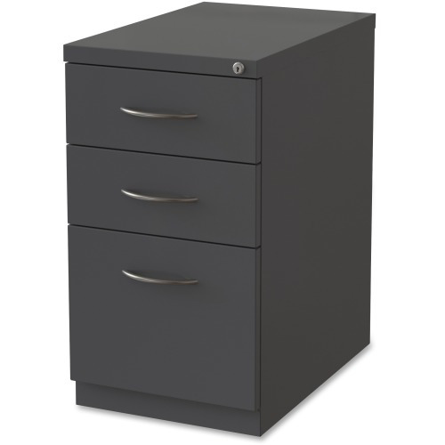 3 Drawers Vertical Steel Lockable Filing Cabinet, Gray - image 1 of 3