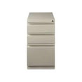thumbnail image 1 of 3 Drawers Vertical Steel Lockable Filing Cabinet, Putty, 1 of 13