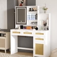 thumbnail image 1 of 3 Drawers with Extra - Deep Design, Open Storage Rack | Used in Bedroom for Different Makeup Scenarios | Keep Commonly - used Cosmetics within Reach, 1 of 5