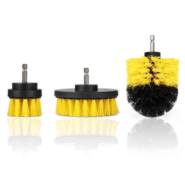 3 Drill Brush Attachments
