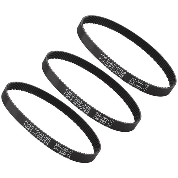 3 * Drive Belt-black