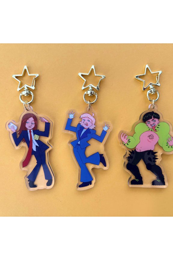 3 ESC Artist Keychains" (1 keychain)