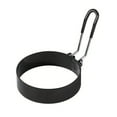 thumbnail image 1 of 3" Egg Rings with Silicone Handles - Large Frying Egg Molds, Muffin Shapers for Breakfast Griddle Cooking, 1 of 2