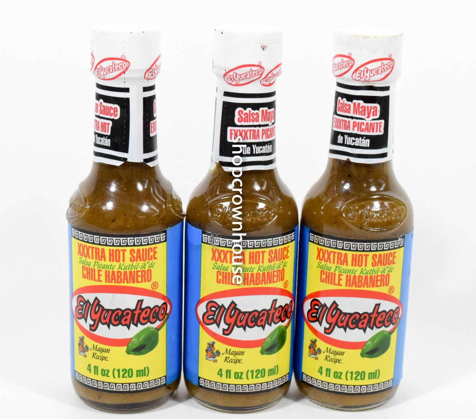 3 El Yucateco Kutbil-Ik Chile Habanero Mayan Recipe XXXTRA Hot Sauce 4