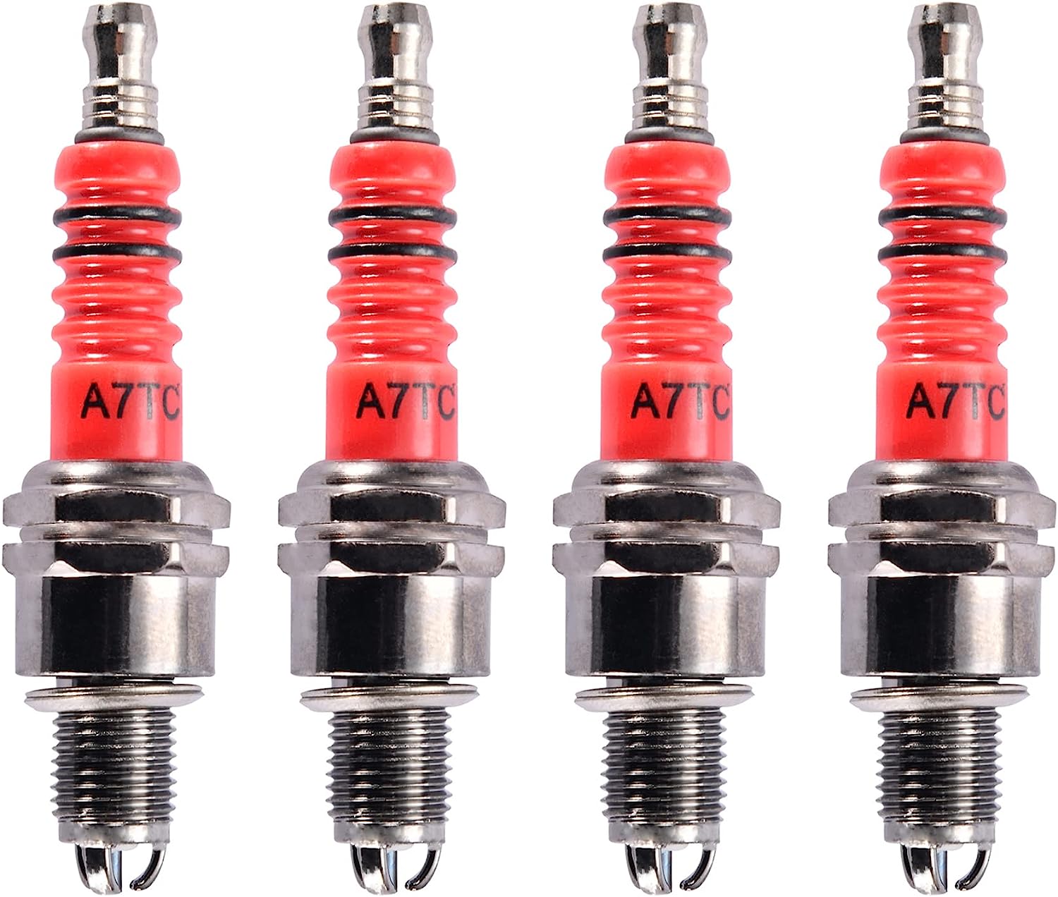 3 Electrode A7TC Spark Plug Replacement for 50cc 70cc 90cc 110cc 125cc ...