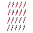 thumbnail image 1 of 3-Electrode Spark Plug D8TC 20x For GY6 50cc-150cc Engine, 1 of 8