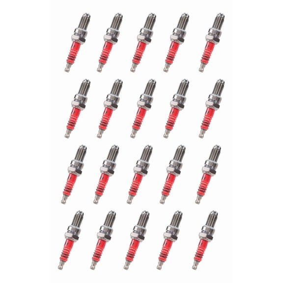 3-Electrode Spark Plug D8TC 20x For GY6 50cc-150cc Engine