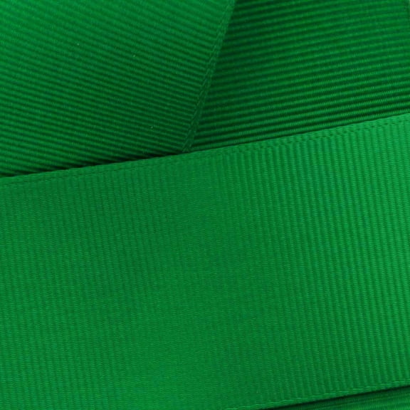 3" Emerald Grosgrain Ribbon Solid 100 yard