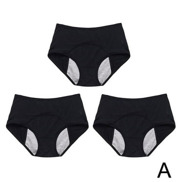 3*Everdries Leakproof Underwear Women Incontinence Leak Proof High Waist Panties I0C6