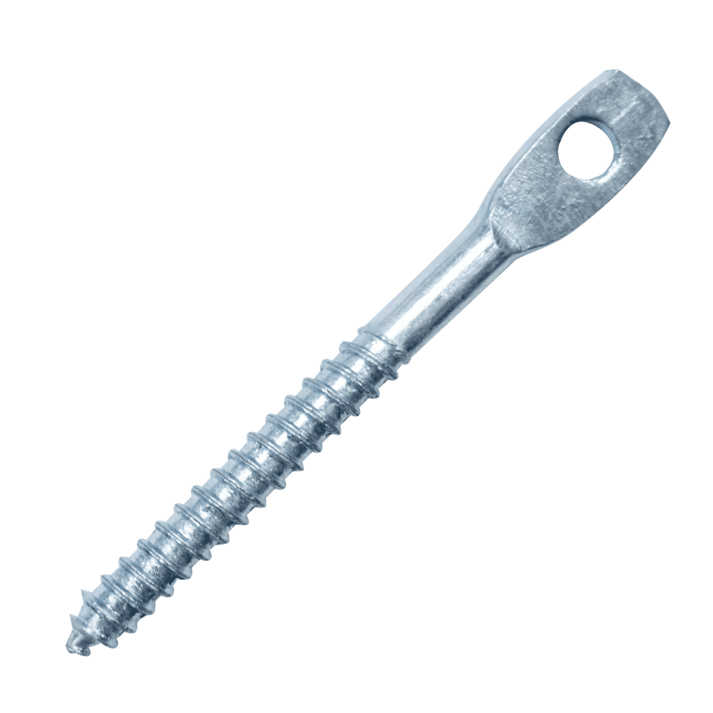 ToolPro Eye Lag Screw - 1/4 x 3- Zinc Plated