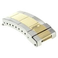 thumbnail image 1 of 3 FLIP LOCK CLASP DIVER EXTENSION FOR ROLEX OYSTER BAND SUBMARINER GMT TWO TONE, 1 of 2