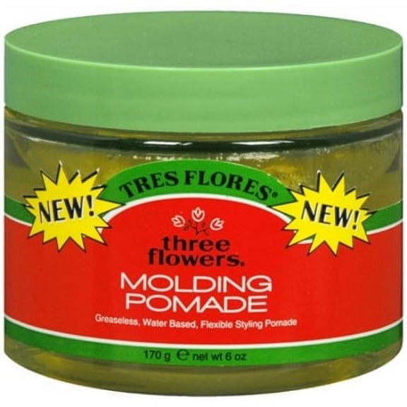 Three Flowers Molding Pomade, 4 Oz