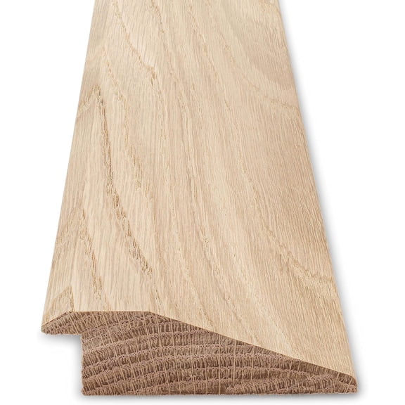 Randall Manufacturing 3/4" Floor Transition Strip, Oak Overlap Edging, 3 ft, 3 1/2" Wide